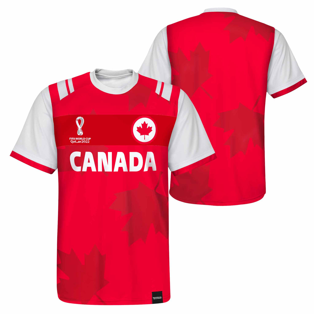 Outerstuff Maillot de soccer Classic 1 Jersey Canada Coupe du Monde 2022