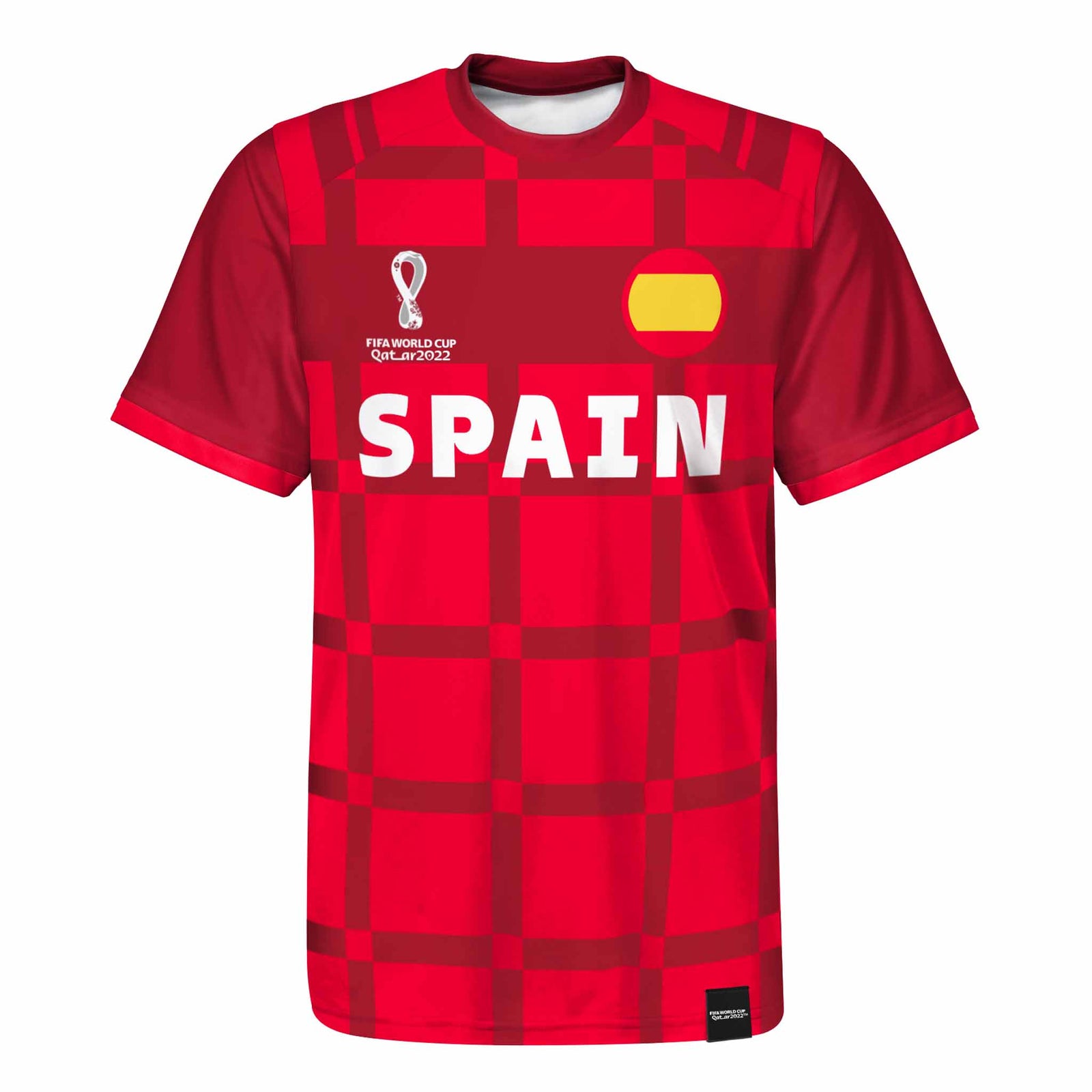 Outerstuff Maillot de soccer Classic 1 Jersey Espagne Coupe du Monde 2022