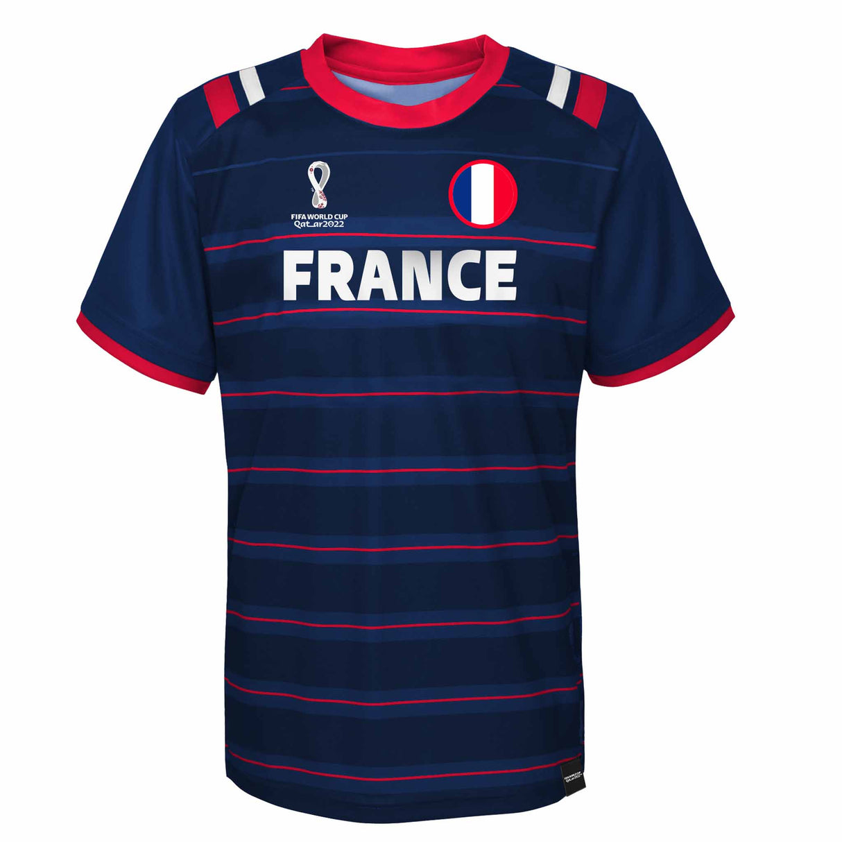 Outerstuff Maillot de soccer Classic 1 Jersey France Coupe du Monde 2022