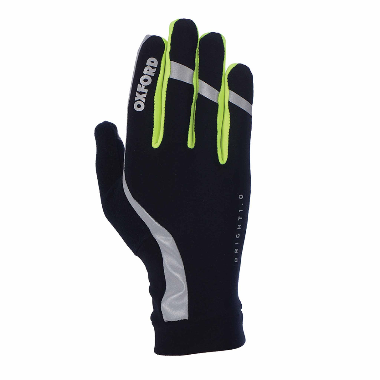Oxford Gants de course à pied unisexe réfléchissants Oxford Bright Gloves 1.0