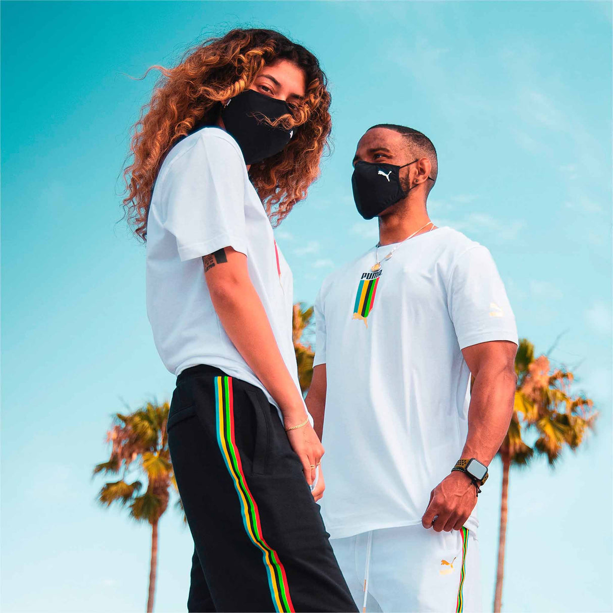 Puma Face Mask II Stronger Together ensemble de 2 model