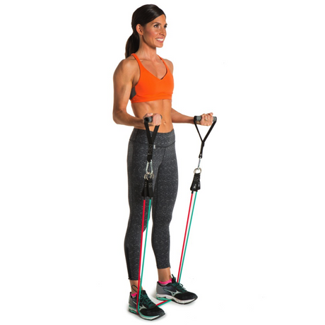 GoFit ProGym® système d'entrainement  par cables de résistance lv2