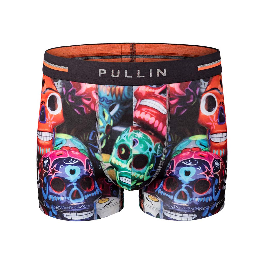 Pullin Boxer shorts pour homme Pullin Master Skull Mexico