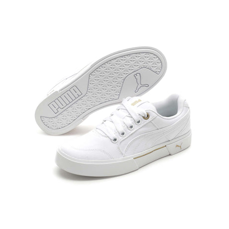 Puma C-Rey chaussures pour femme blanc et or
