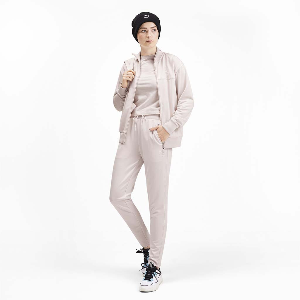 Classics Women's Poly Track Pants pastel parchment lv3
