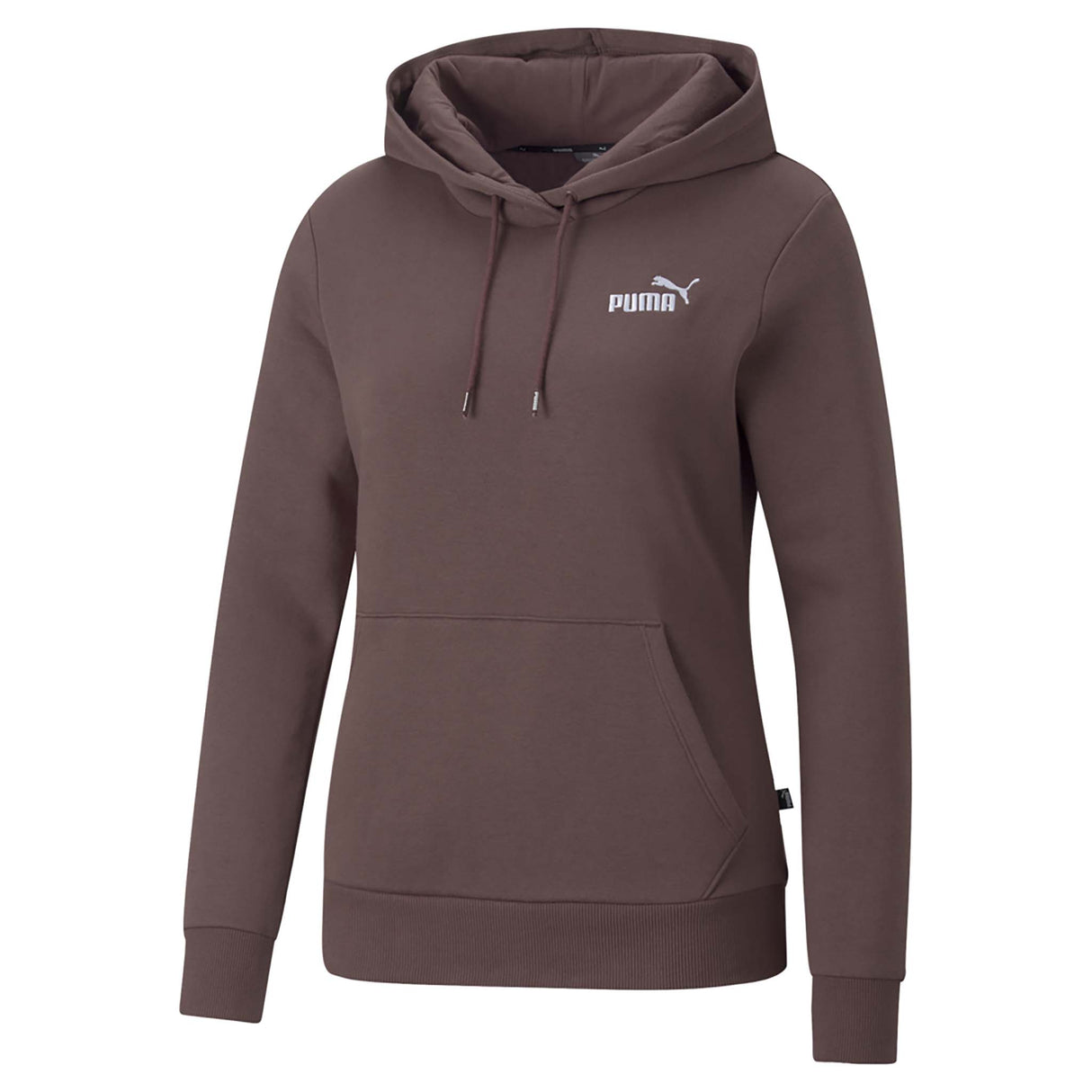 Puma Essential+ Embroidery Hoodie Fleece sweat à capuche femme dusty plum
