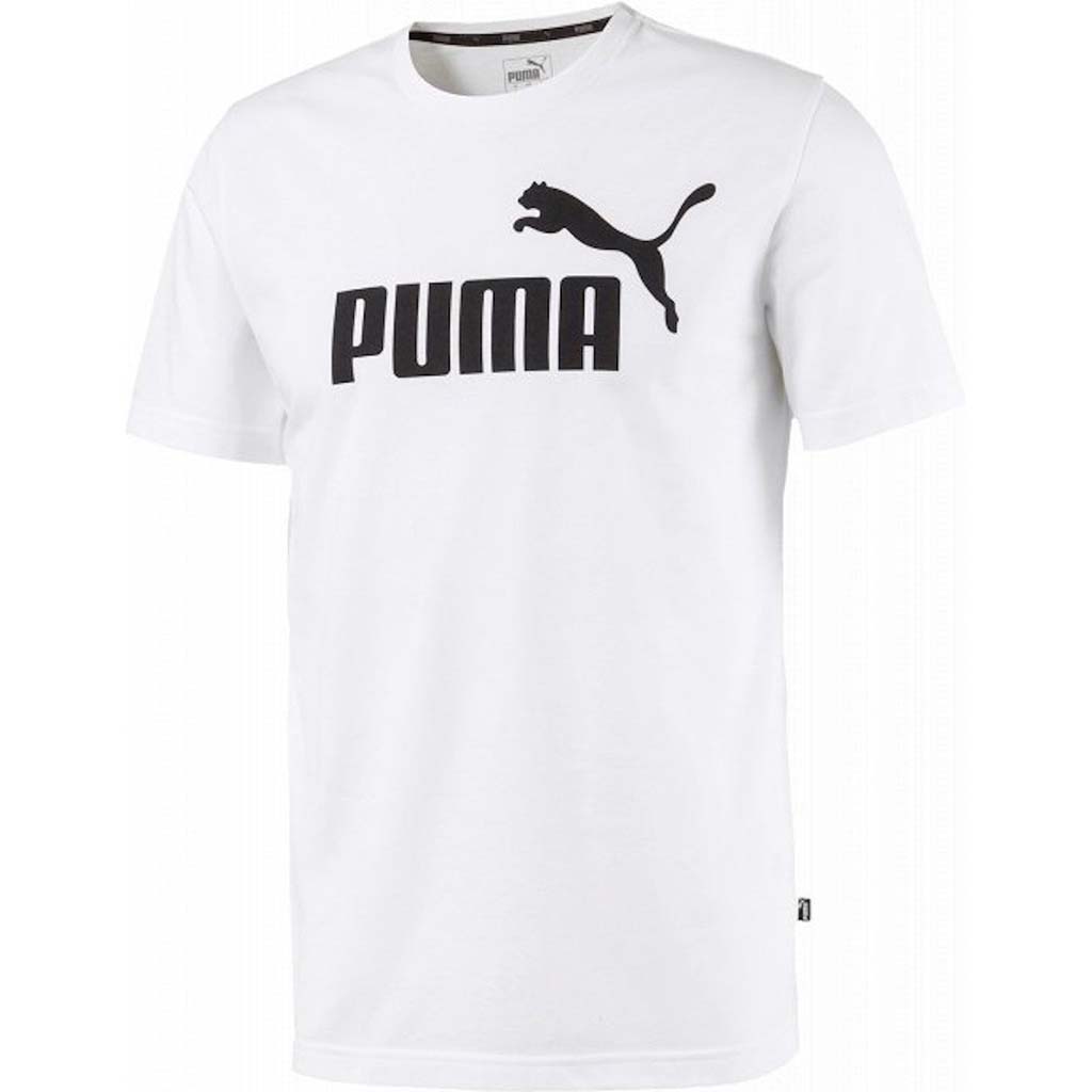 Puma Essential No 1 Logo T-shirt blanc