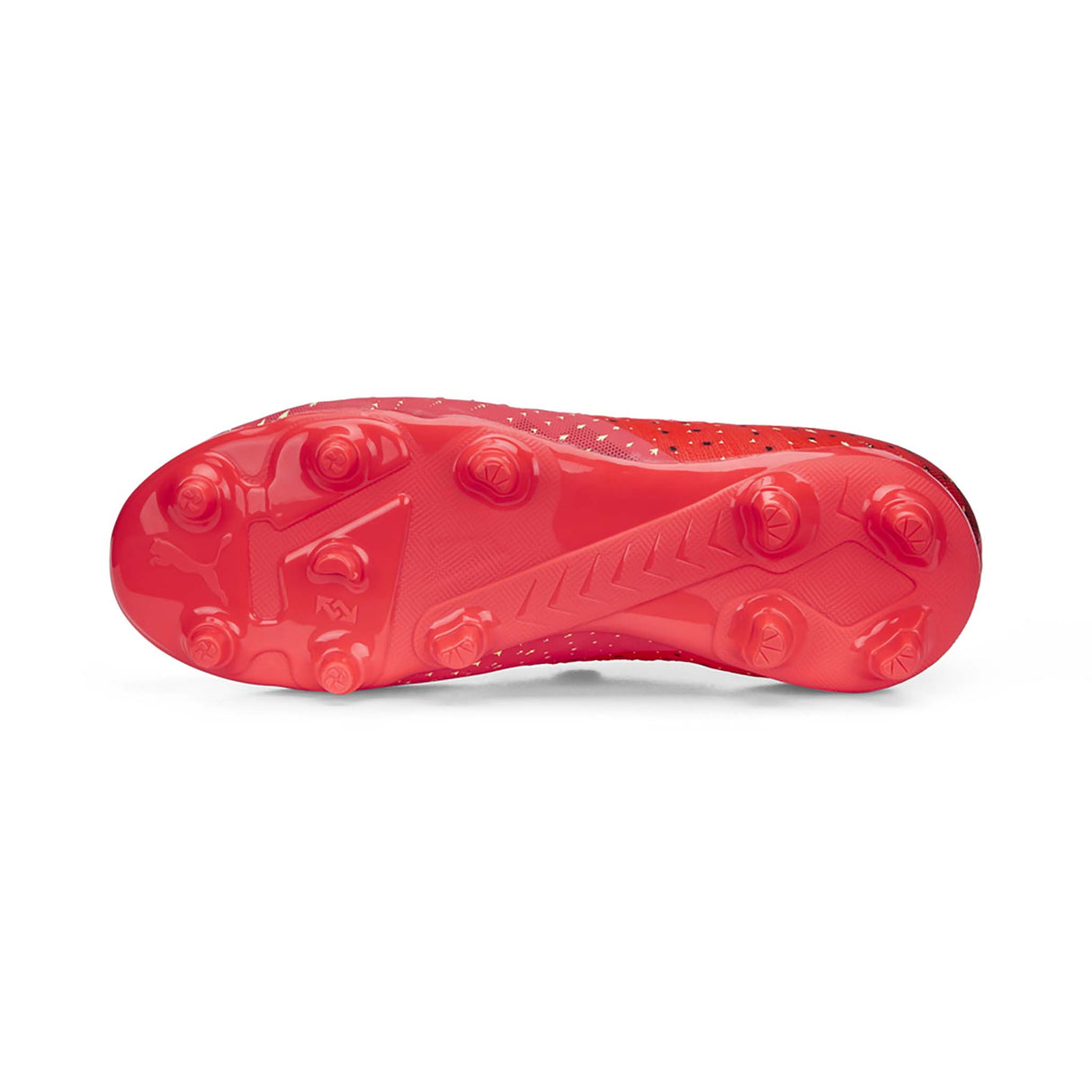 Puma Future Z 3.4 FG/AG souliers de soccer crampons enfant - Fiery coral / Fizzy light / Puma black / salmon crampons