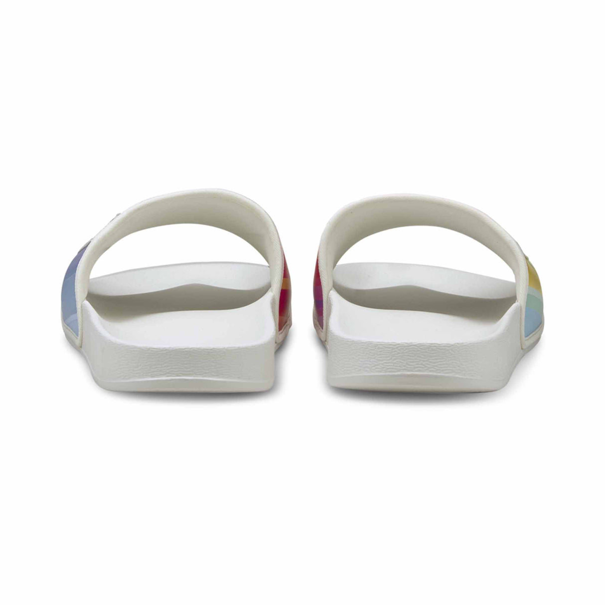 Puma Leadcat FTR Rainbow sandales slides unisexe vue de dos