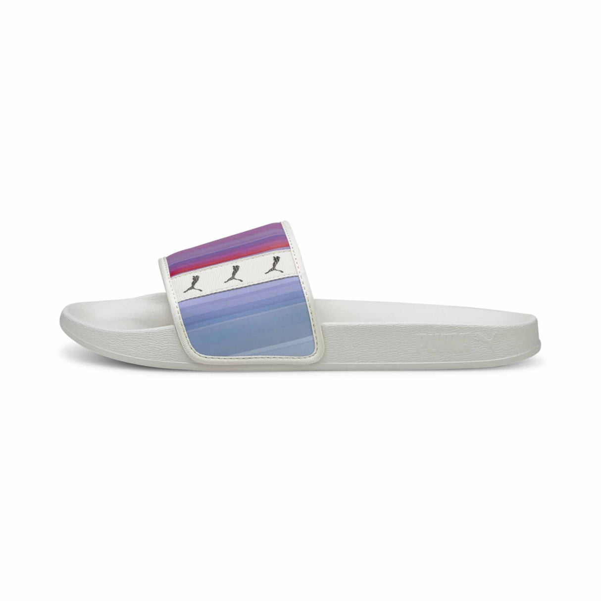 Puma Leadcat FTR Rainbow sandales slides unisexe vue de côté