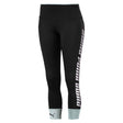 Puma Modern Sports Foldup leggings sport pour femme noir aqua