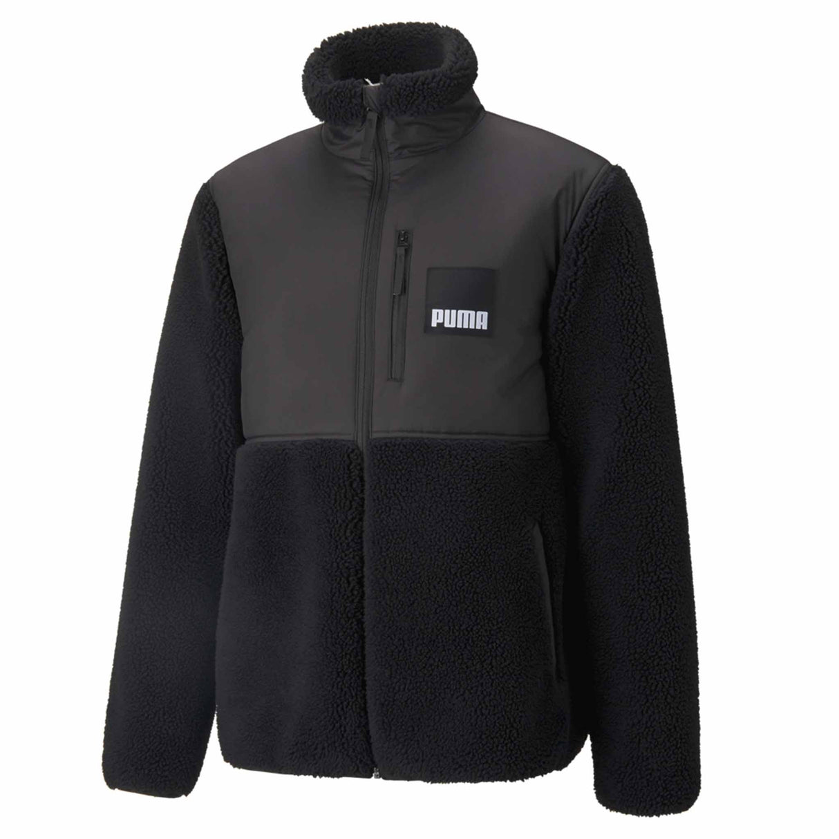 Puma Sherpa Hybrid Jacket manteau pour homme - Puma Black