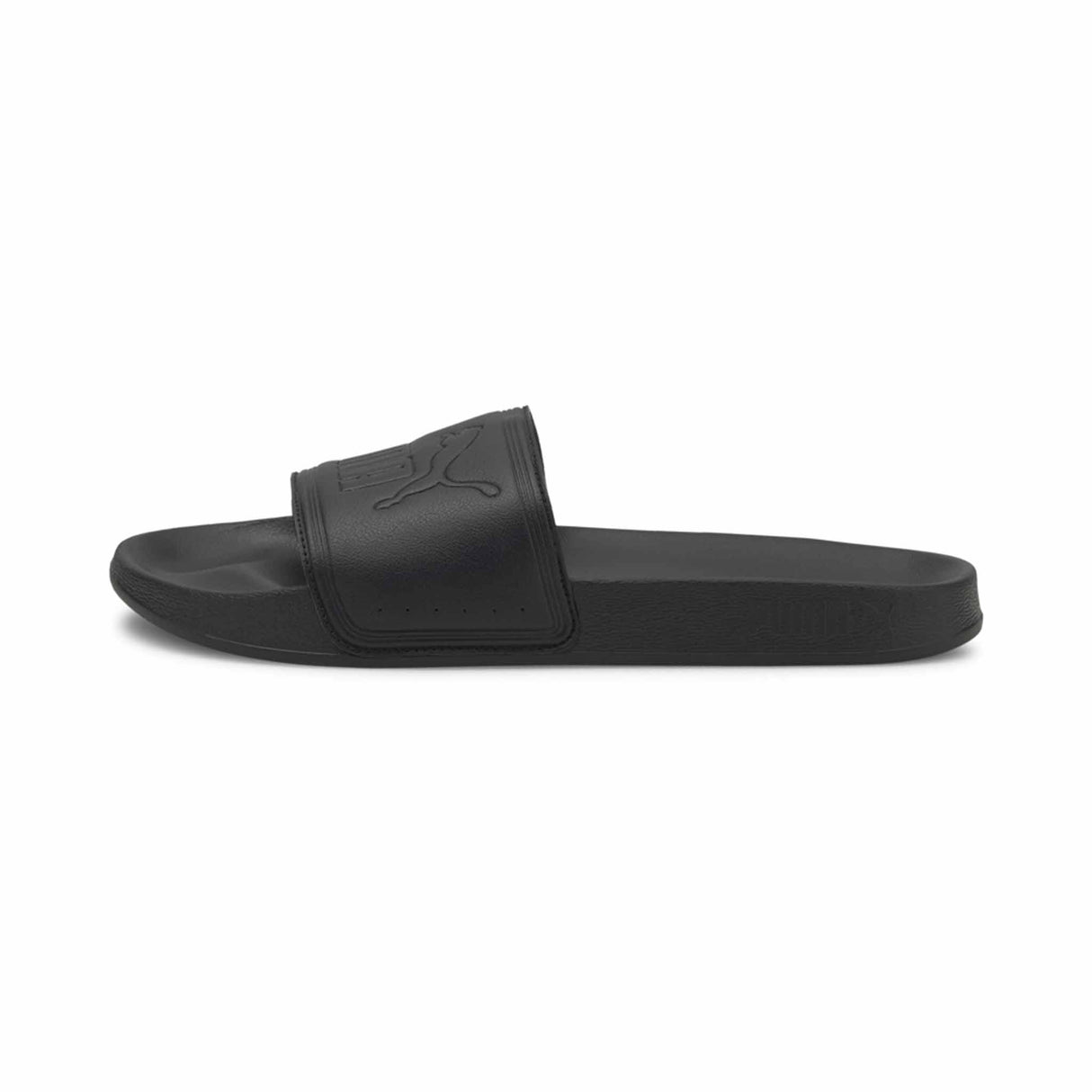 Puma Leadcat FTR Sandales Slides unisexe noir vue de côté