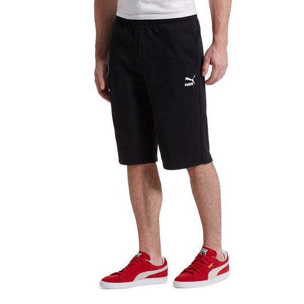 Puma men's archive logo bermuda shorts clearance