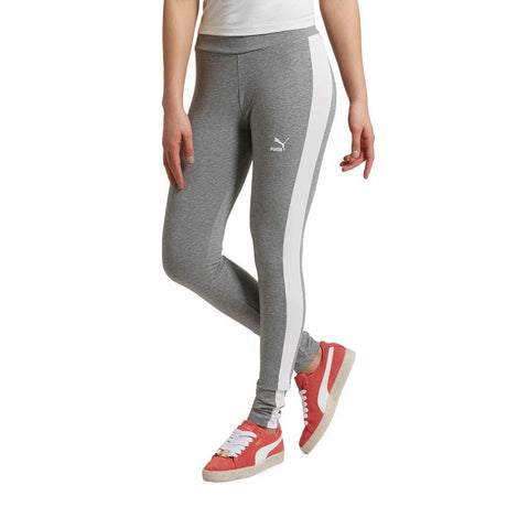 Puma Classic Logo T7 legging sport pour femme gris lv