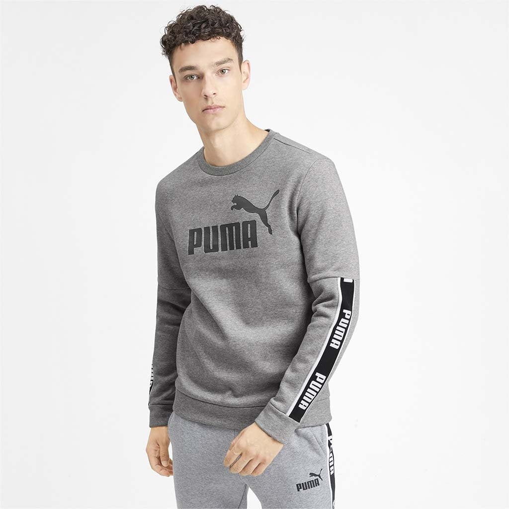 Puma Chandail col rond molletonné Puma Amplified pour homme