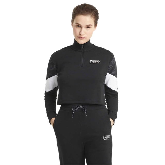 Puma Puma Rebel Half-zip Crew TR pour femme