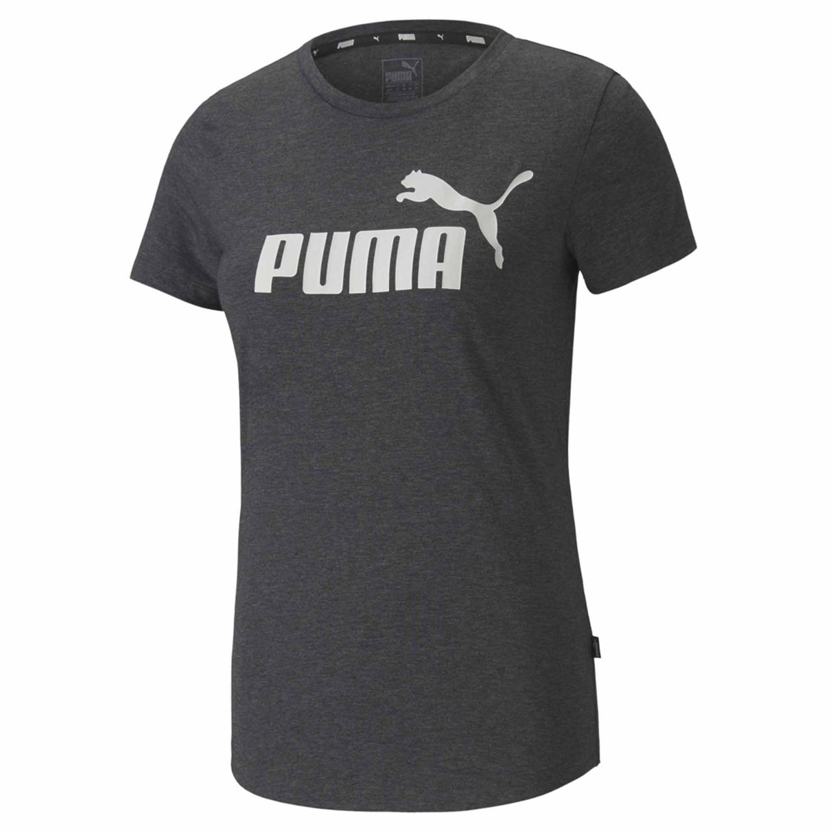 Puma T-shirt Puma Essential chiné à manches courtes pour femme