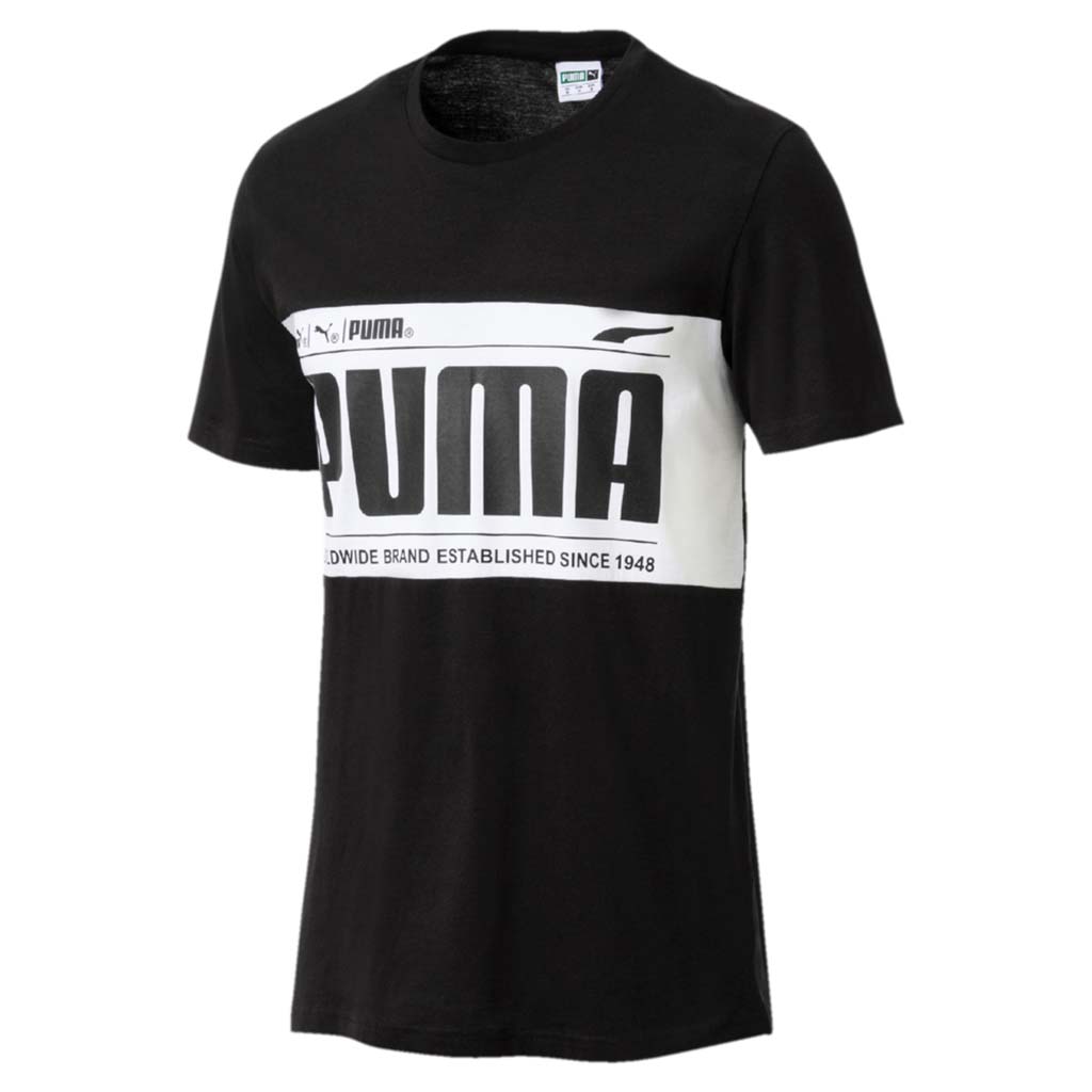 Puma T-shirt Puma Graphic Logo Block Tee pour homme