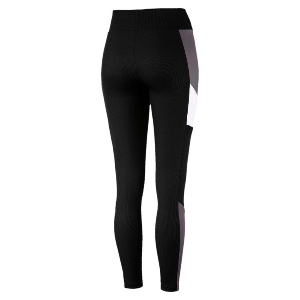 Legging sport femme Puma Archive Retro Rib noir rv