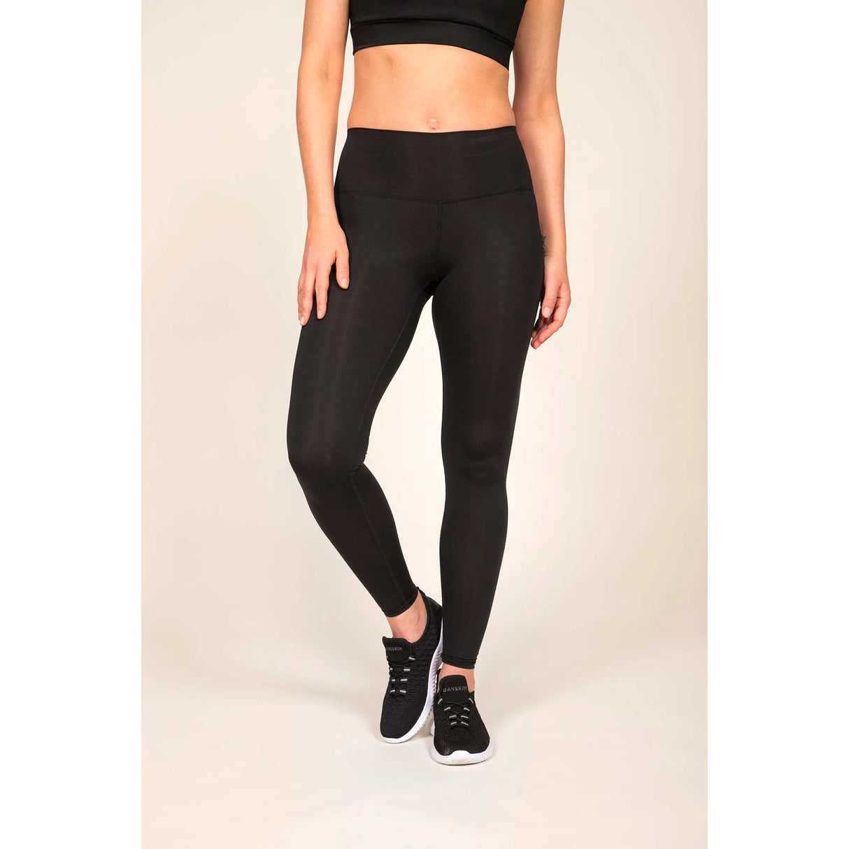 Rose Buddha Solstice leggings de yoga taille haute pour femme - Eclipse Totale