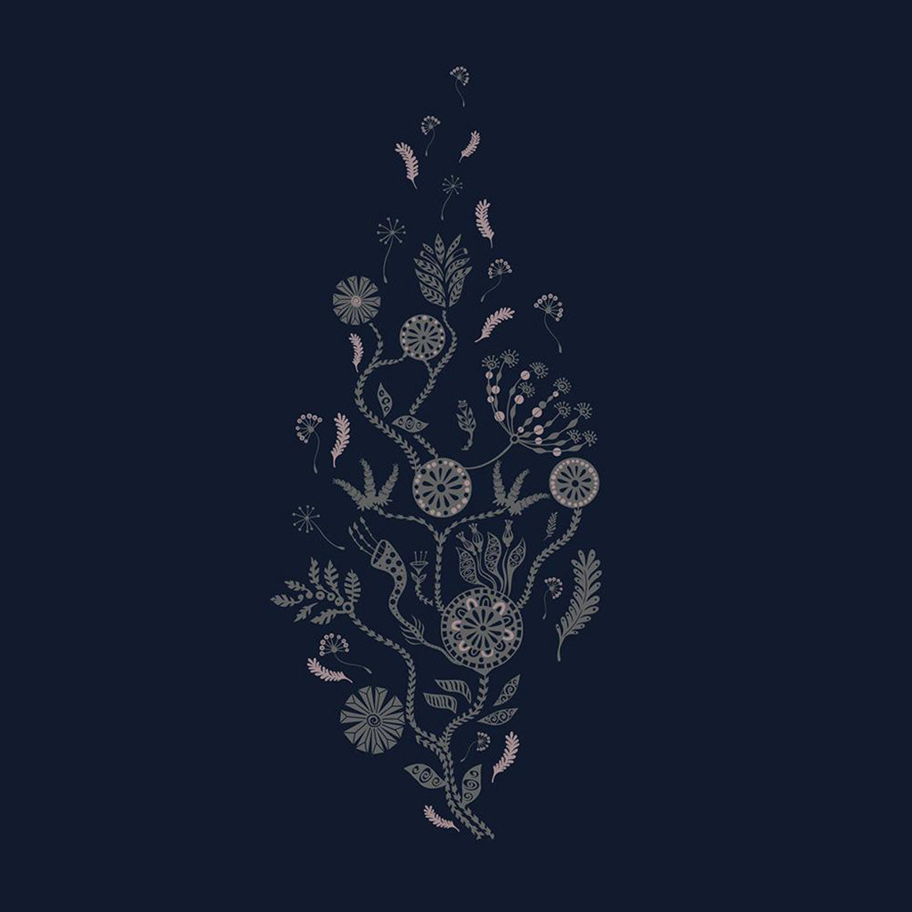 Rose Buddha legging de yoga Foret Enchantee dessin