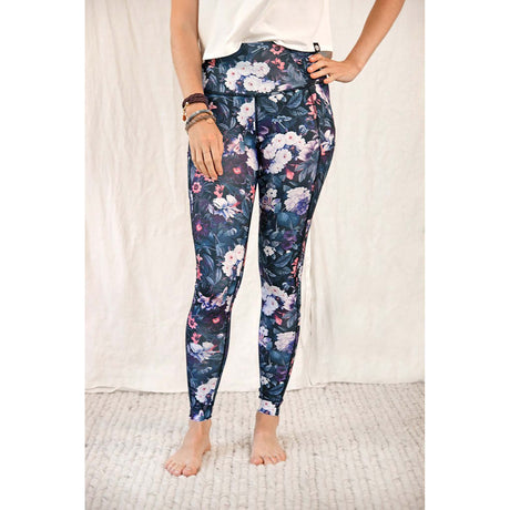Rose Buddha leggings taille haute Mouvement Galaxie Rose Buddha leggings taille haute Mouvement Fleuri