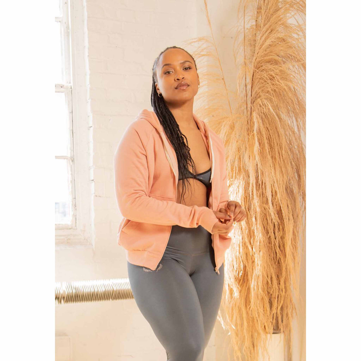 Rose Buddha Rose Buddha Road Trip Hoodie veste à capuchon pour femme