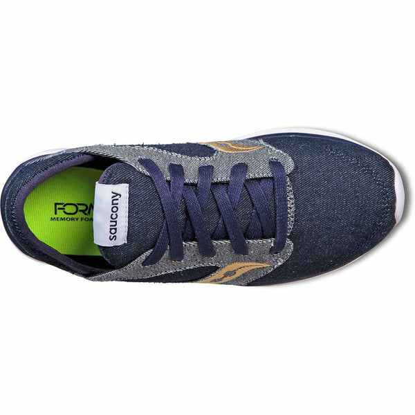 Saucony Kineta Denim training shoes for women. Soccer Sport Fitness