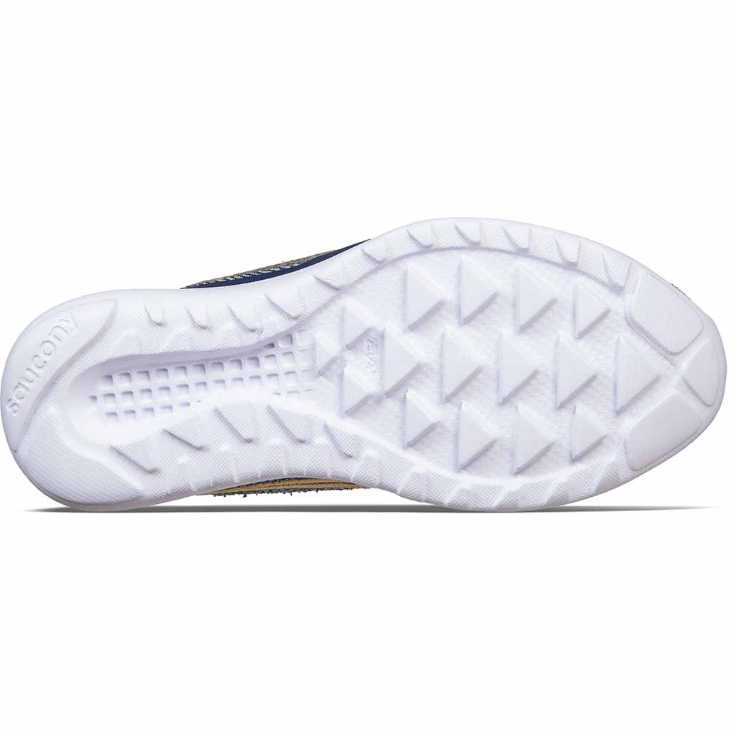 Saucony Kineta Denim chaussure d'entrainement femme vue semelle Soccer Sport Fitness