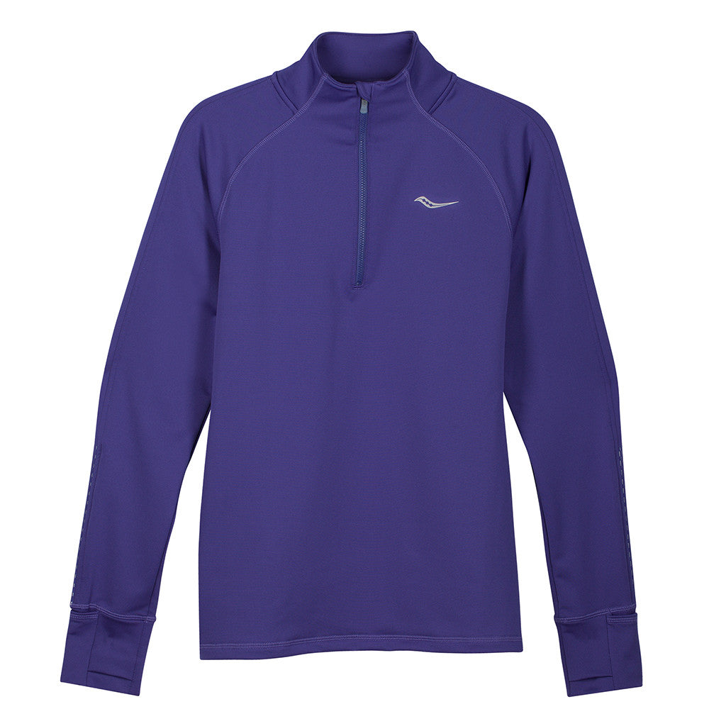 Saucony Omni Sportop manteau de course à pied femme indigo