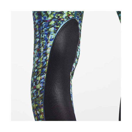 Saucony Mesh Insert Tight legging de course à pied femme deep sea print closeup Soccer Sport Fitness