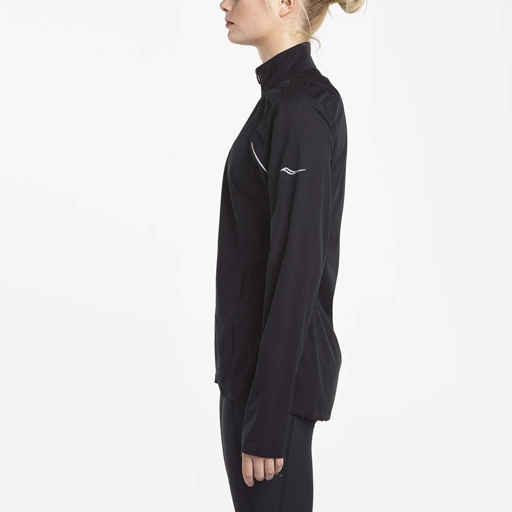 Saucony Vigor veste de course à pied pour femme -noir lv