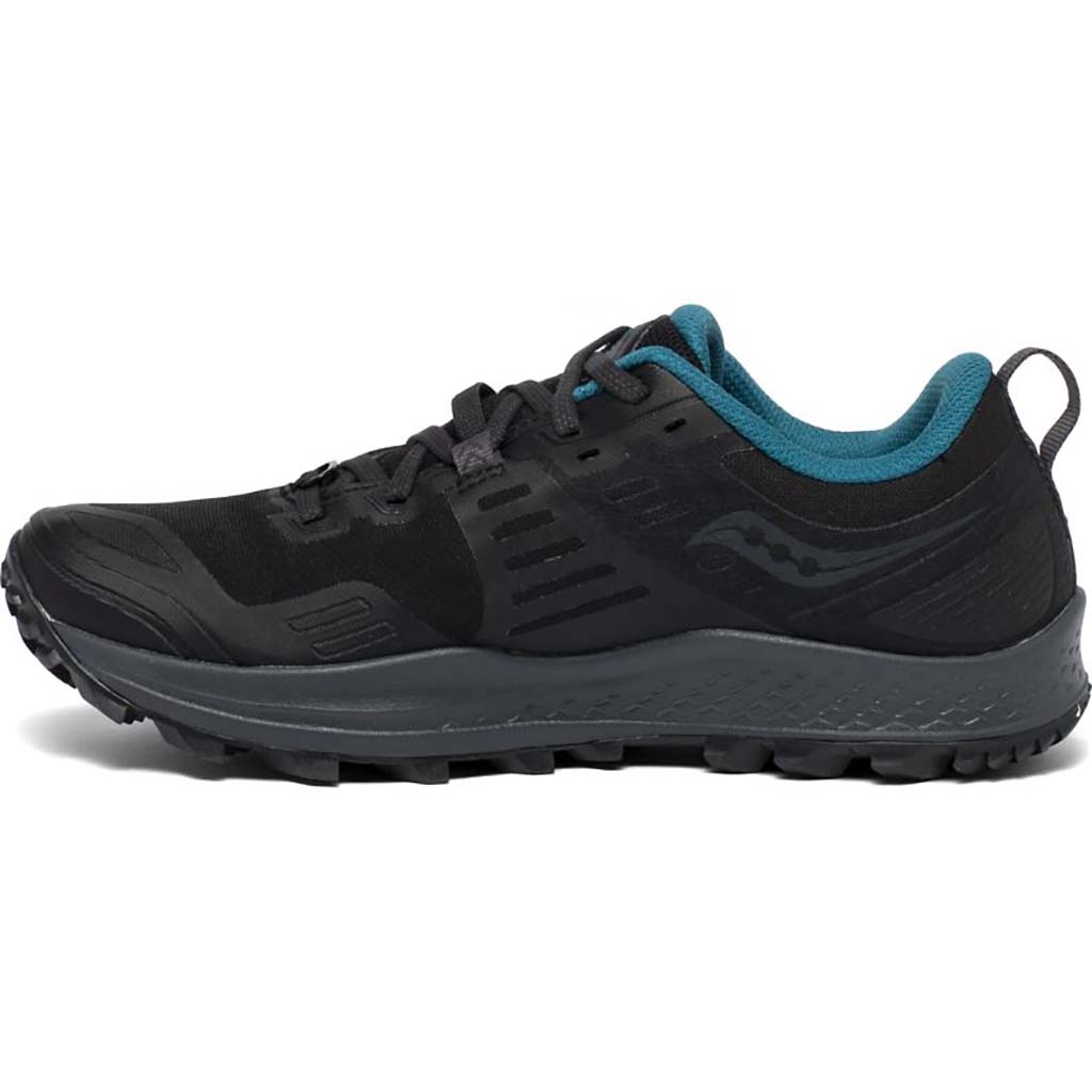 Saucony Peregrine 10 GTX femme noir marine lat