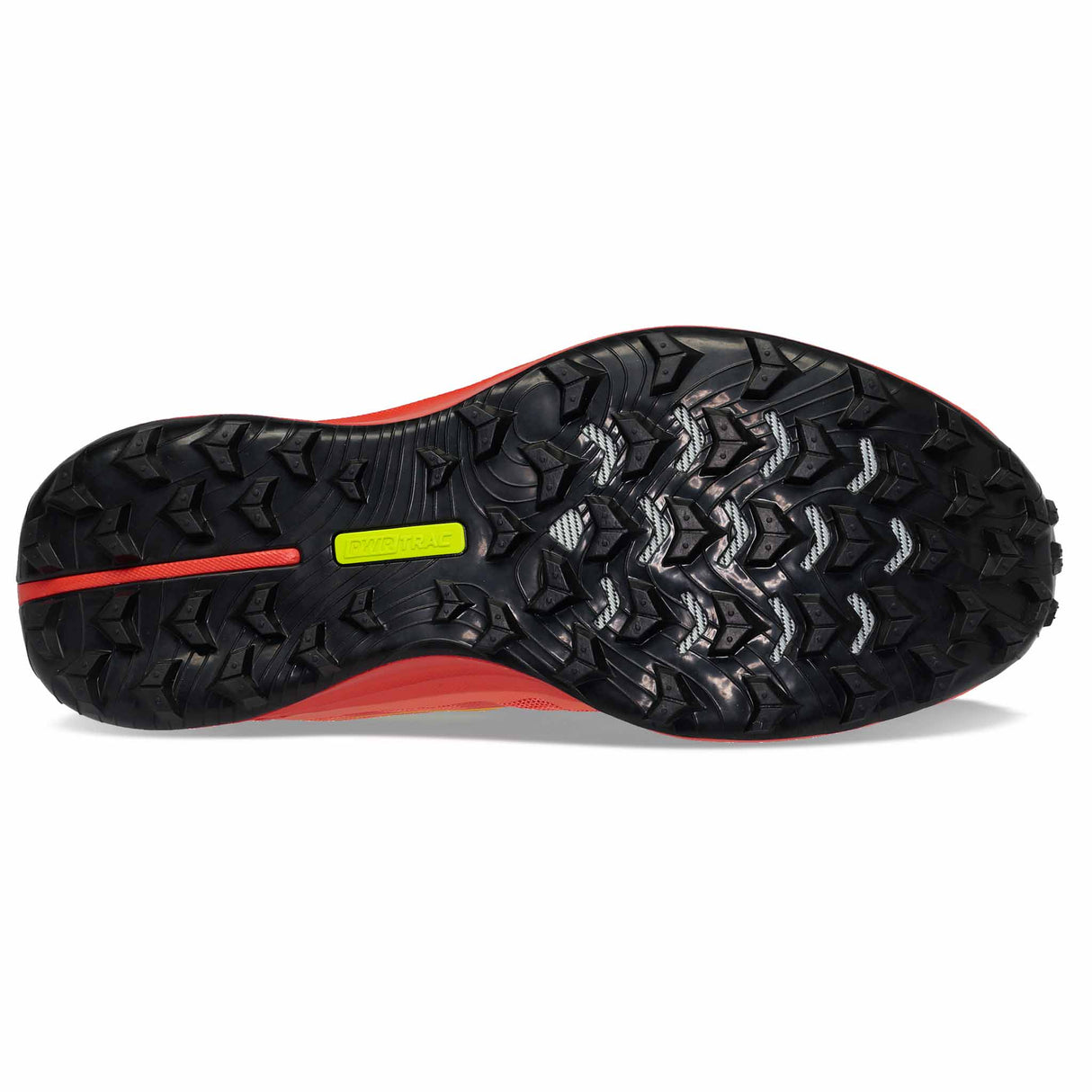 Saucony Peregrine 12 chaussures de course a pied trail femme - CORAL/REDROCK