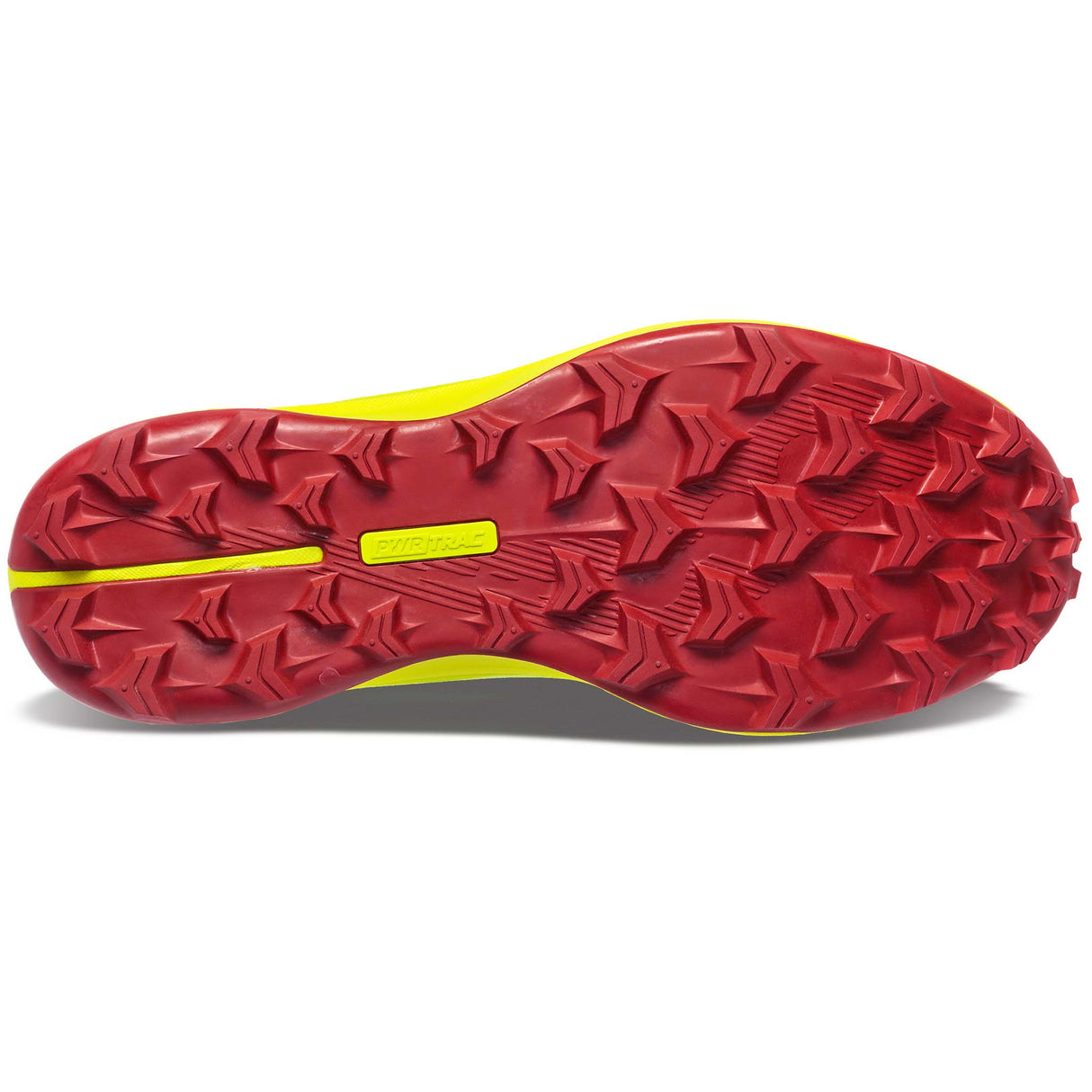 Saucony Peregrine 12 ST chaussures de course a pied trail homme semelle - acid lime spice