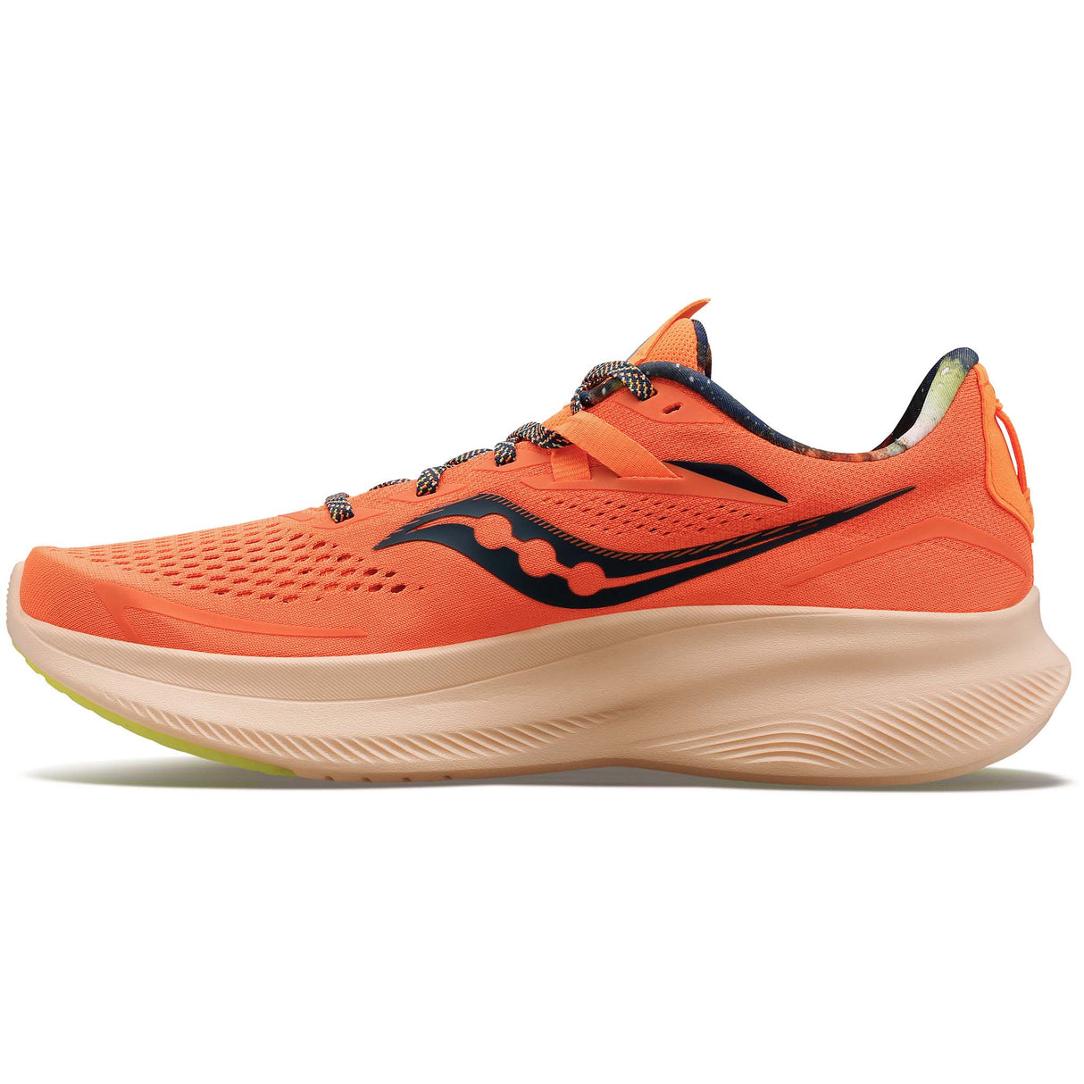 Saucony Ride 15 souliers de course histoire de camp femme lateral