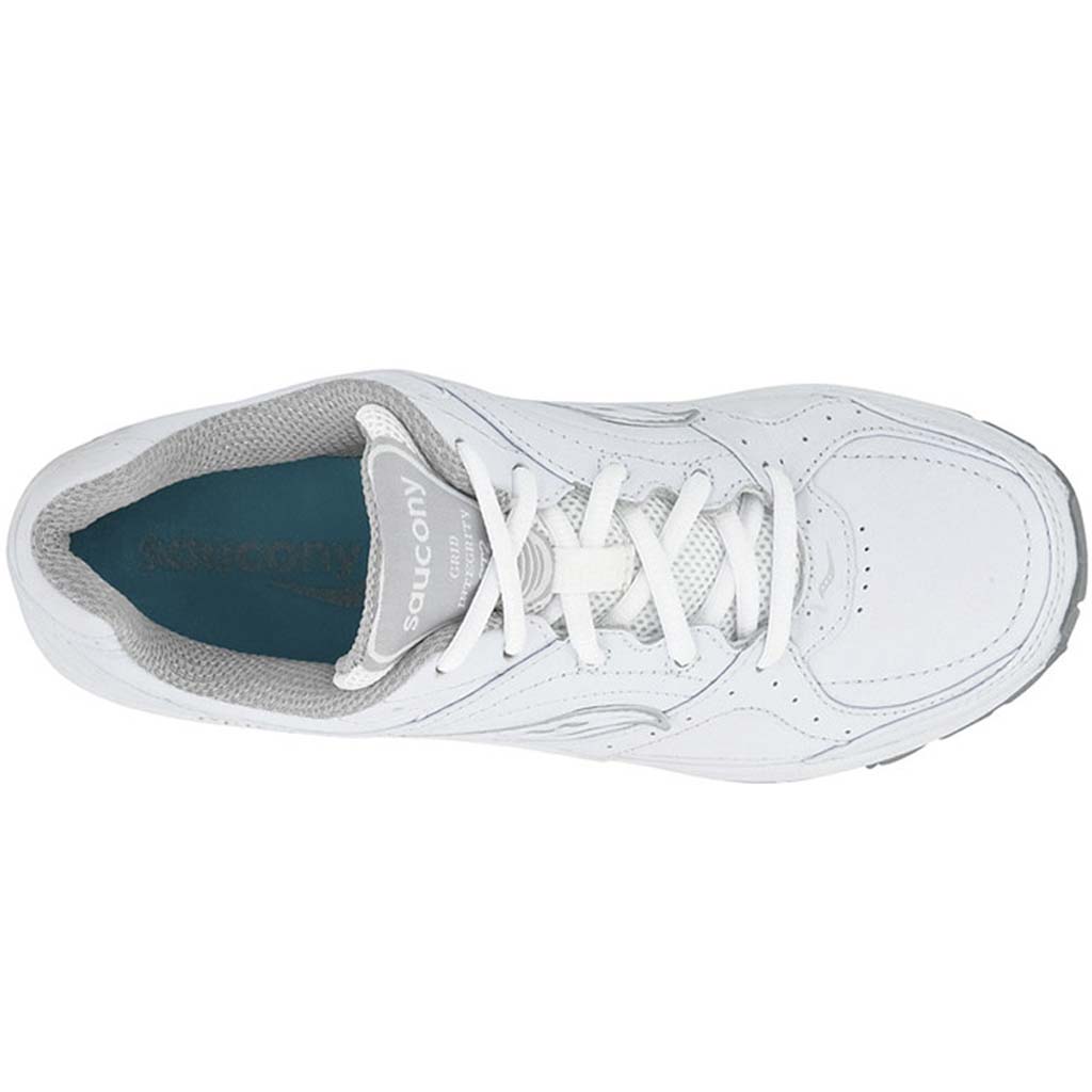 Saucony Integrity ST2 chaussures de marche femme blanc vue sup