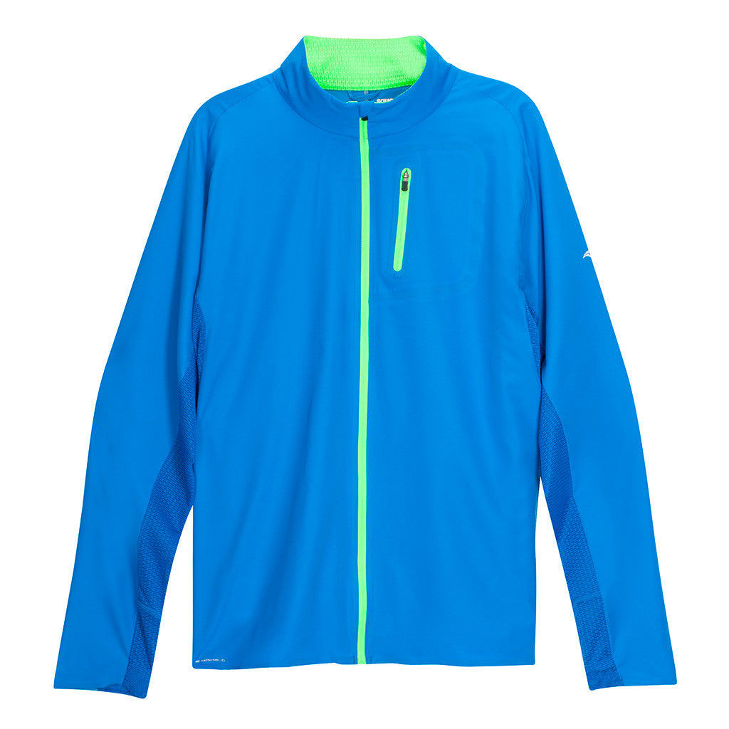 Manteau de course à pied homme bleu ciel