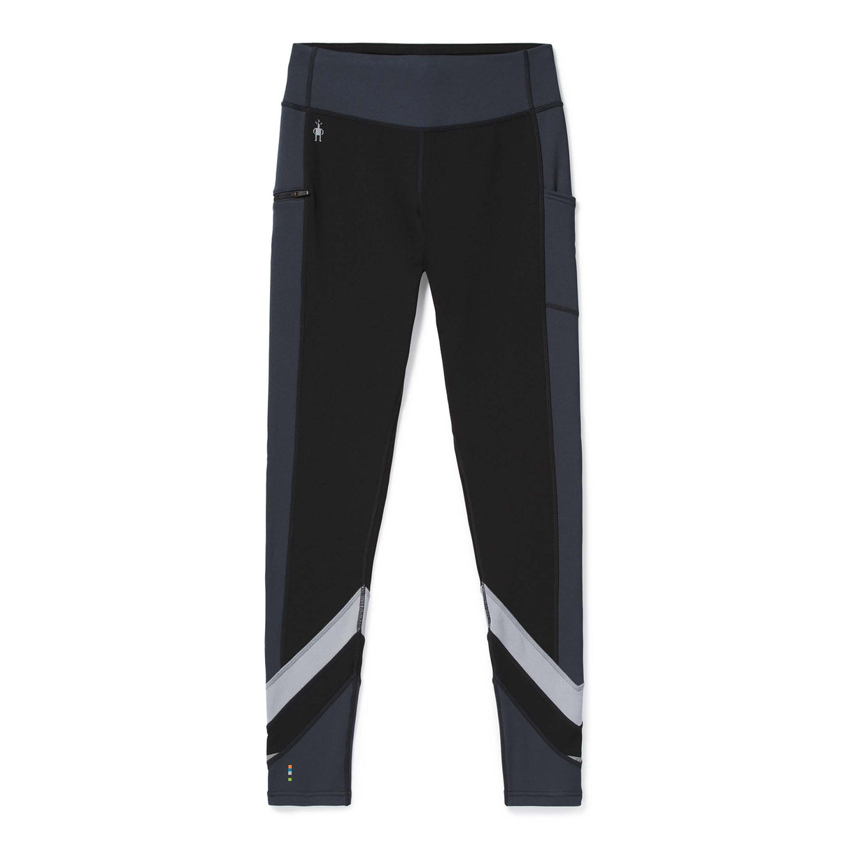 Smartwool Merino Sport Fleece Colorblock legging noir femme