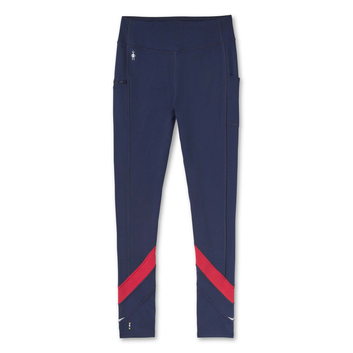 Smartwool Merino Sport Fleece Colorblock legging bleu femme