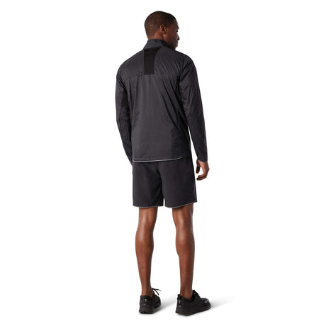 Smartwool Merino Sport Ultra Light Jacket manteau léger homme noir dos