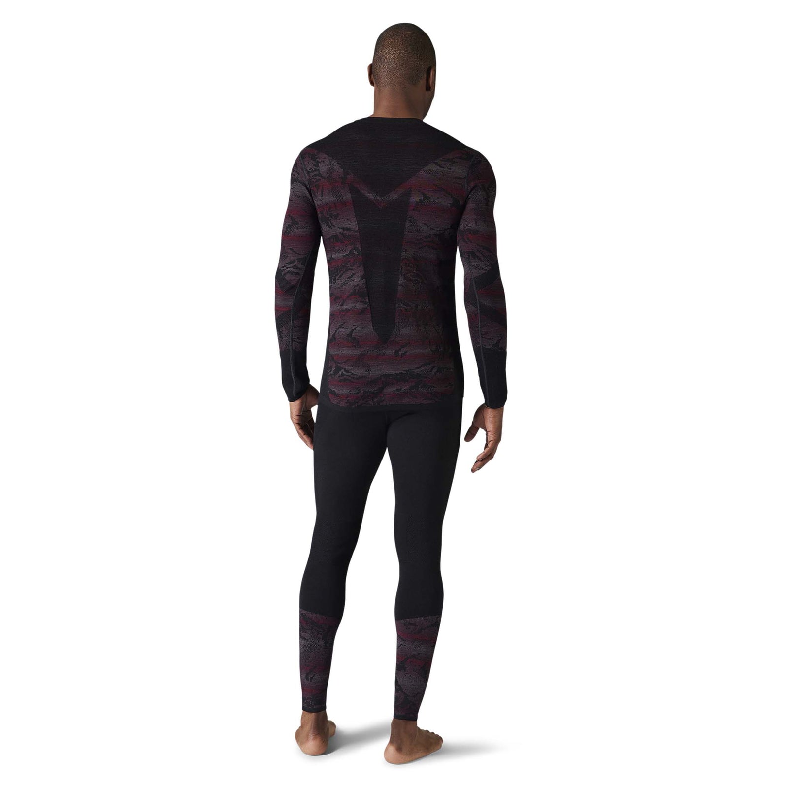 Smartwool Smartwool Intraknit Merino 200 Baselayer Pattern Crew couche de base à manches longues homme