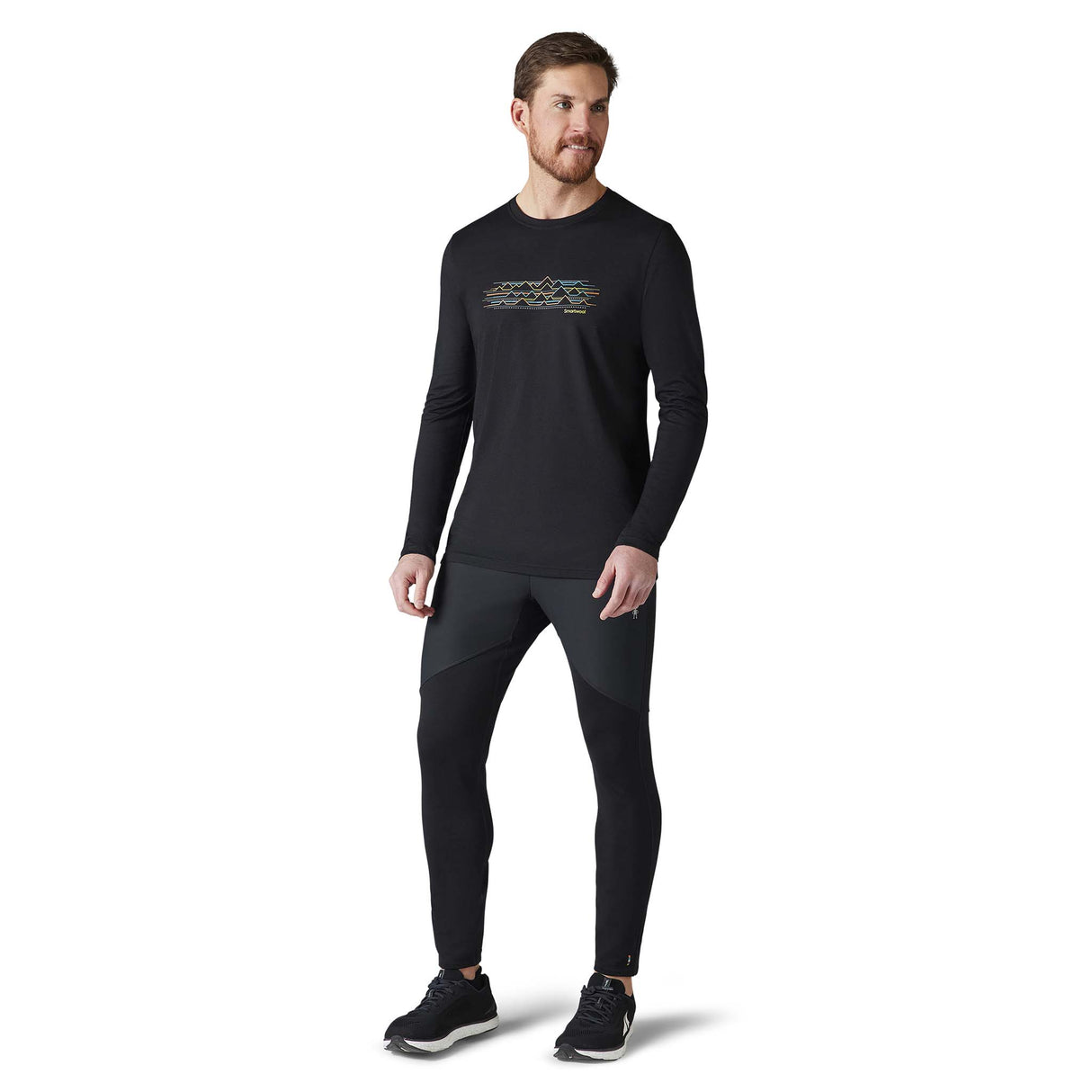 Smartwool Smartwool Merino Sport 150 chandail imprimé à manches longues homme