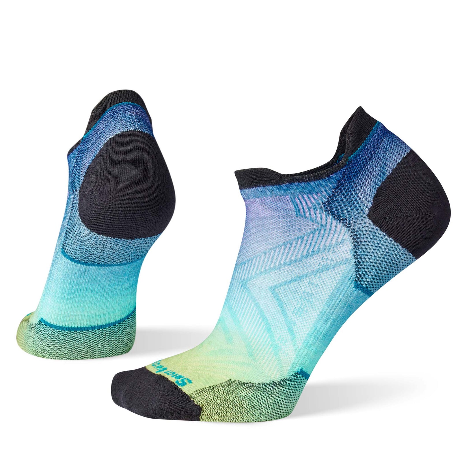 Smartwool Smartwool Run Zero Cushion Ombre Print socquettes de course femme