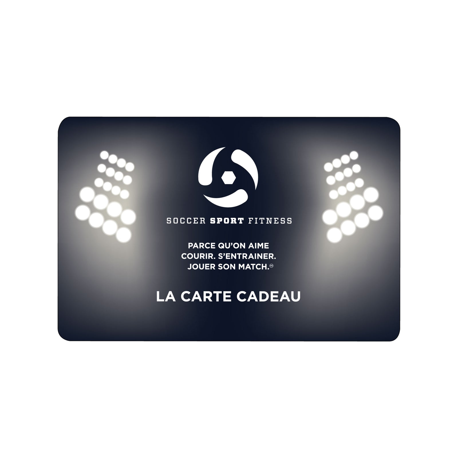 Soccer Sport Fitness La carte cadeau Soccer Sport Fitness