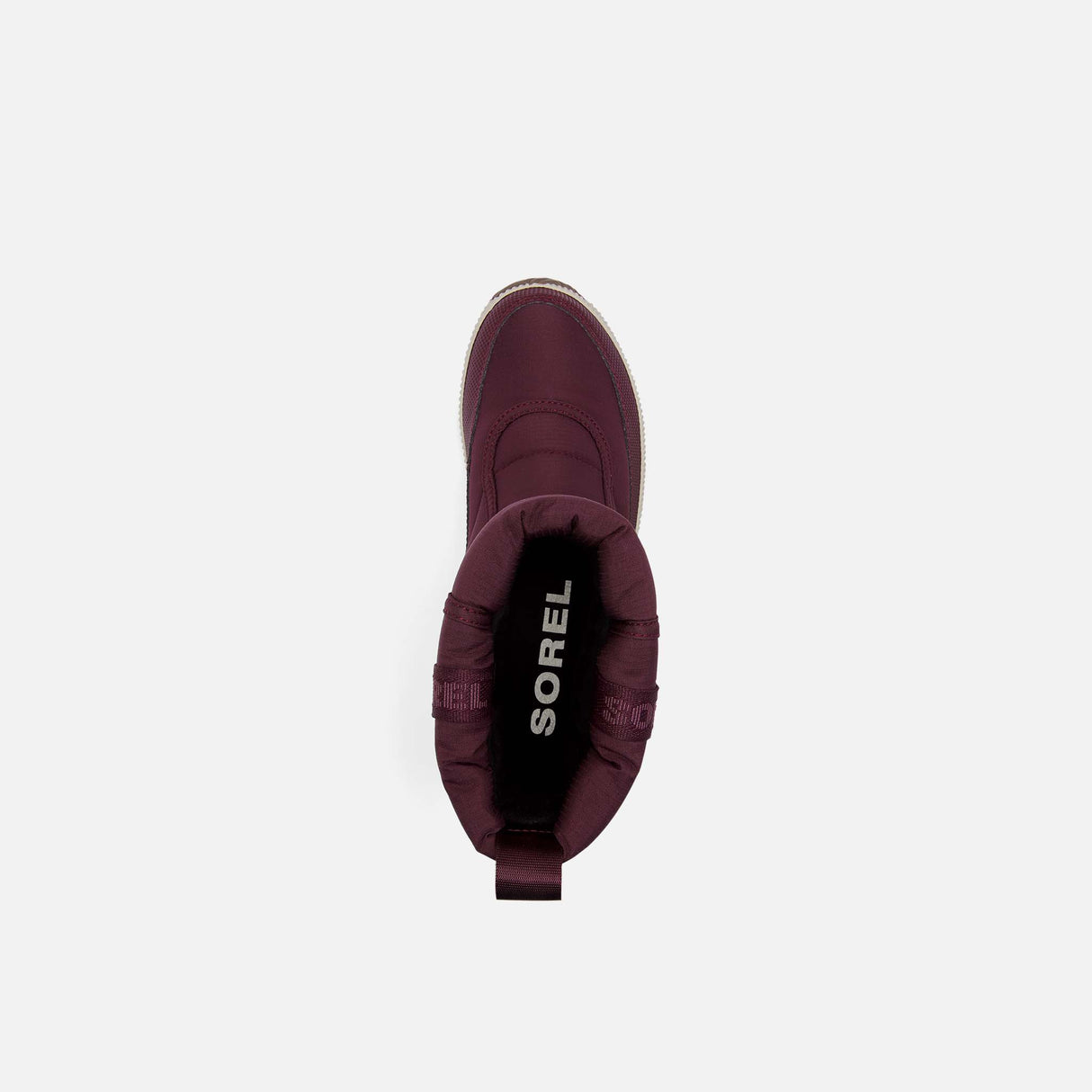 Sorel Out n About Puffy Mid epic plum bottes de pluie pour femme col