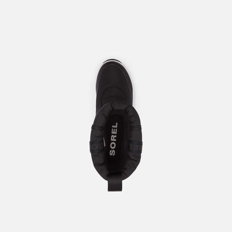 Sorel Out n About Puffy Mid noir bottes de pluie pour femme col