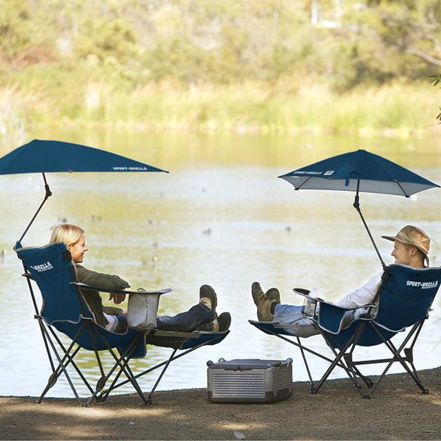 Sport-Brella Sklz Sport-Brella Recliner chaise-abri pour l'extérieur avec parasol