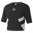 Puma TFS Retro Crop Top pour femme noir